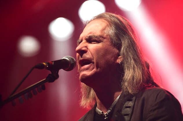 Justin Sullivan of New Model Army live at a concert of the 40th Anniversary Tour at Capitol Hannover, 23 10 2022 Foto:xN.xHeuselx xFuturexImage