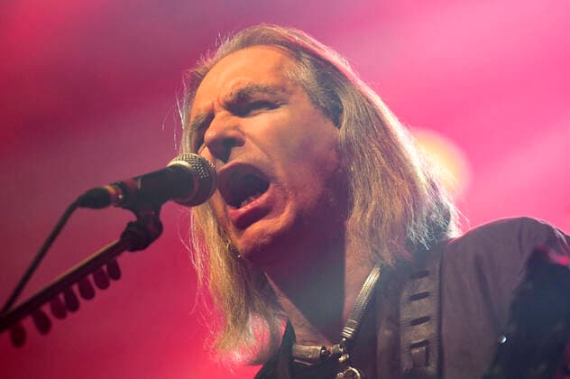Justin Sullivan of New Model Army live at a concert of the 40th Anniversary Tour at Capitol Hannover, 23 10 2022 Foto:xN.xHeuselx xFuturexImage