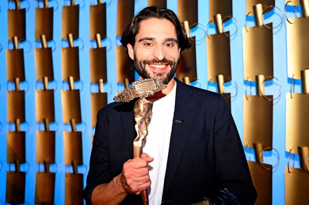 Nektarios Vlachopoulos at the award ceremony of the Bavarian Cabaret Award 2022 in the Lustspielhaus Munich, 24 10 2022 Foto:xR.xHeinex xFuturexImage