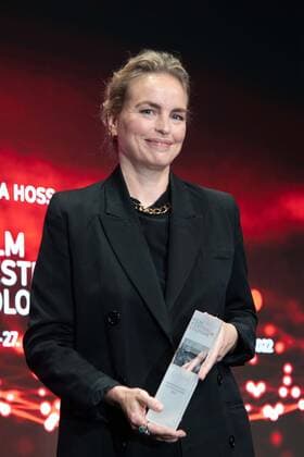 Actress Nina HOSS receives the International Actors Award, Film Festival Cologne awards in Cologne, 27 10 2022