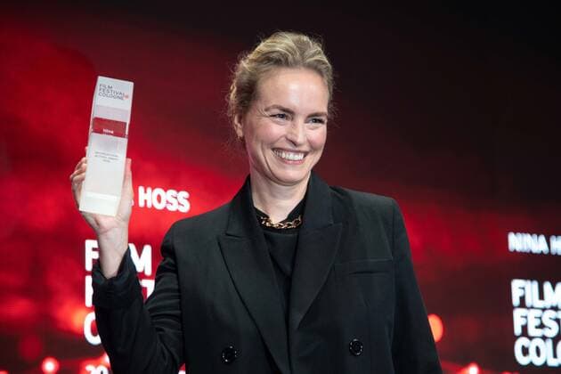 Actress Nina HOSS receives the International Actors Award, Film Festival Cologne awards in Cologne, 27 10 2022