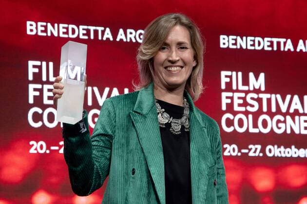 Director Benedetta ARGENTIERI Mitte receives the Phoenix Prize, Film Festival Cologne awards in Cologne, 27 10 2022