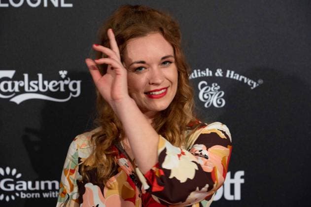 Madeleine KRAKOR, actress, red carpet, red carpet show, arrival, arrival, Film Festival Cologne awards in Cologne, 27 10 2022