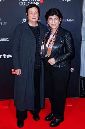 Martina Richter and Berivan Aymaz at the Film Festival Cologne Awards ceremony at the 32 Film Festival Cologne 2022 at E Werk Cologne, 27 10 2022. Foto:xR.xSchmiegeltx xFuturexImage
