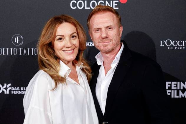 Kasem Hoxha and Klejda Shani at the Film Festival Cologne Awards ceremony at the 32 Film Festival Cologne 2022 at E Werk Cologne, 27 10 2022. Foto:xR.xSchmiegeltx xFuturexImage