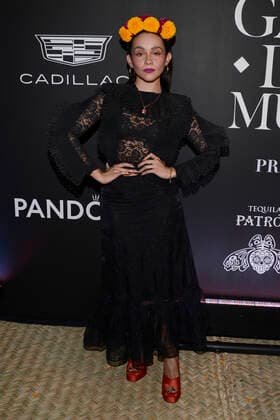 Day Of The Dead Vogue Gala Black Carpet October 27, 2022, Mexico City, Mexico: Melissa Robles attends the black carpet of Day of the Dead Gala by Vogue at National Numismatic Museum. on October 27, 2022, Mexico City, Mexico. (Photo by Carlos Tischler Eyepix Group) Copyright: xCarlosxTischler xEyepixxGroupx CT_27102022_79835