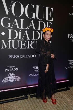 Day Of The Dead Vogue Gala Black Carpet October 27, 2022, Mexico City, Mexico: Melissa Robles attends the black carpet of Day of the Dead Gala by Vogue at National Numismatic Museum. on October 27, 2022, Mexico City, Mexico. (Photo by Carlos Tischler Eyepix Group) Copyright: xCarlosxTischler xEyepixxGroupx CT_27102022_79839