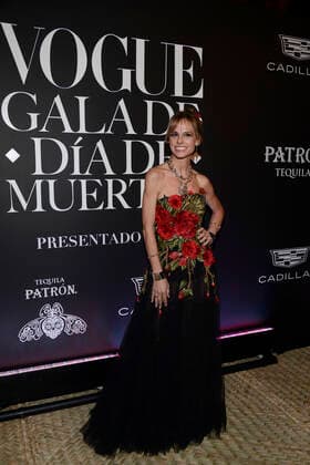 Day Of The Dead Vogue Gala Black Carpet October 27, 2022, Mexico City, Mexico: Mariana Fabbiani attends the black carpet of Day of the Dead Gala by Vogue at National Numismatic Museum. on October 27, 2022, Mexico City, Mexico. (Photo by Carlos Tischler Eyepix Group) Copyright: xCarlosxTischler xEyepixxGroupx CT_27102022_79852