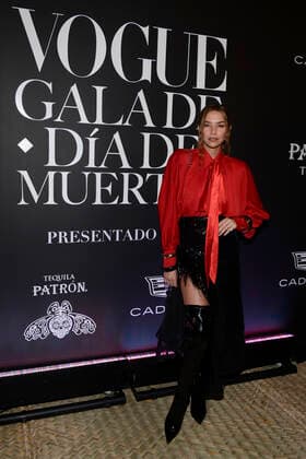 Day Of The Dead Vogue Gala Black Carpet October 27, 2022, Mexico City, Mexico: Juana Arias attends the black carpet of Day of the Dead Gala by Vogue at National Numismatic Museum. on October 27, 2022, Mexico City, Mexico. (Photo by Carlos Tischler Eyepix Group) Copyright: xCarlosxTischler xEyepixxGroupx CT_27102022_79854