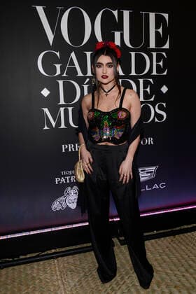 Day Of The Dead Vogue Gala Black Carpet October 27, 2022, Mexico City, Mexico: Pau Mor attends the black carpet of Day of the Dead Gala by Vogue at National Numismatic Museum. on October 27, 2022, Mexico City, Mexico. (Photo by Carlos Tischler Eyepix Group) Copyright: xCarlosxTischler xEyepixxGroupx CT_27102022_79857