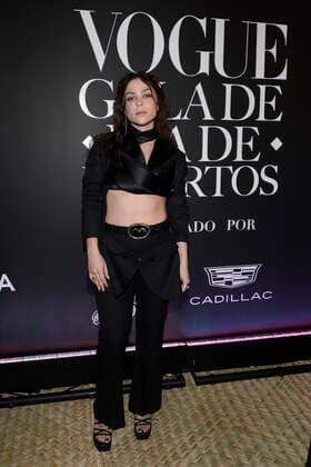 Day Of The Dead Vogue Gala Black Carpet October 27, 2022, Mexico City, Mexico: Paulina Davila attends the black carpet of Day of the Dead Gala by Vogue at National Numismatic Museum. on October 27, 2022, Mexico City, Mexico. (Photo by Carlos Tischler Eyepix Group) Copyright: xCarlosxTischler xEyepixxGroupx CT_27102022_79901