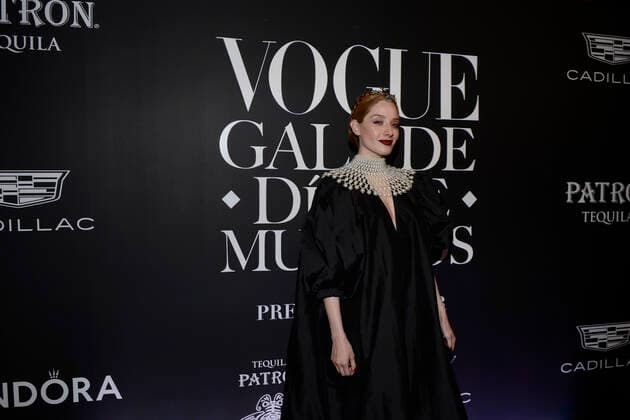 Day Of The Dead Vogue Gala Black Carpet October 27, 2022, Mexico City, Mexico: Cecilia de la Cueva attends the black carpet of Day of the Dead Gala by Vogue at National Numismatic Museum. on October 27, 2022, Mexico City, Mexico. (Photo by Carlos Tischler Eyepix Group) Copyright: xCarlosxTischler xEyepixxGroupx CT_27102022_79940