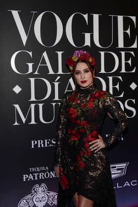 Day Of The Dead Vogue Gala Black Carpet October 27, 2022, Mexico City, Mexico: Cynthia Rodriguez attends the black carpet of Day of the Dead Gala by Vogue at National Numismatic Museum. on October 27, 2022, Mexico City, Mexico. (Photo by Carlos Tischler Eyepix Group) Copyright: xCarlosxTischler xEyepixxGroupx CT_27102022_79942