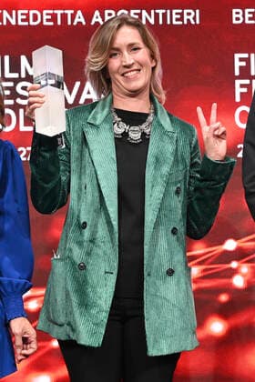 Benedetta Argentieri at the Film Festival Cologne Awards at the 32 Film Festival Cologne 2022 at E Werk Cologne, 27 10 2022. Foto:xC.xAdolphxx xFuturexImage