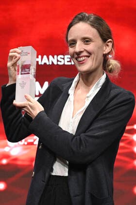 Mia Hansen Löve at the Film Festival Cologne Awards ceremony at the 32 Film Festival Cologne 2022 at E Werk Cologne, 27 10 2022. Foto:xC.xAdolphxx xFuturexImage