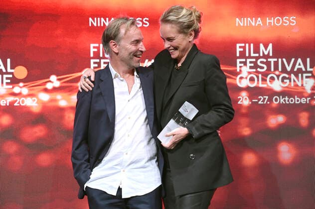 Mans Marlind and Nina Hoss at the Film Festival Cologne Awards at the 32 Film Festival Cologne 2022 at E Werk Cologne, 27 10 2022. Foto:xC.xAdolphxx xFuturexImage