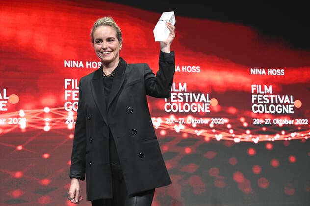 Nina Hoss at the Film Festival Cologne Awards at the 32 Film Festival Cologne 2022 at E Werk Cologne, 27 10 2022. Foto:xC.xAdolphxx xFuturexImage