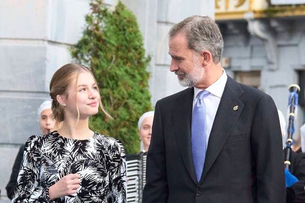 Entertainment Bilder des Tages 28-10-2022 Campoamor Princess Leonor and King Felipe attend the 2022 Princess of Asturias award ceremony at the Campoamor theatre in Oviedo. No Spain Â  Copyright: xPPEx