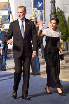 28-10-2022 Campoamor King Felipe and Queen Letizia attend the 2022 Princess of Asturias award ceremony at the Campoamor theatre in Oviedo. No Spain Â  Copyright: xPPEx