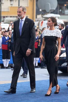 28-10-2022 Campoamor King Felipe and Queen Letizia attend the 2022 Princess of Asturias award ceremony at the Campoamor theatre in Oviedo. No Spain Â  Copyright: xPPEx