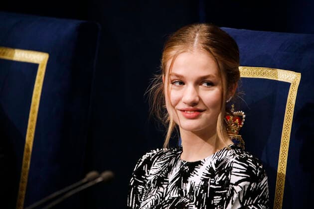 28-10-2022 Campoamor Princess Leonor attend the 2022 Princess of Asturias award ceremony at the Campoamor theatre in Oviedo. No Spain Â  Copyright: xPPEx