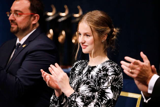 28-10-2022 Campoamor Princess Leonor attend the 2022 Princess of Asturias award ceremony at the Campoamor theatre in Oviedo. No Spain Â  Copyright: xPPEx