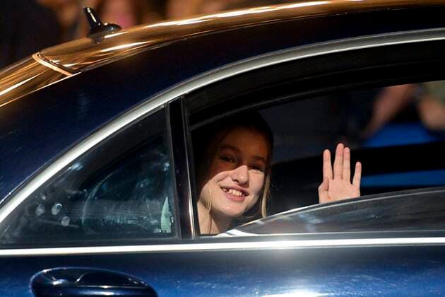 Spanish King Felipe VI and Queen Letizia with daughters Princess of Asturias Leonor de Borbon and Sofia de Borbon and Queen Sofia Leaves the Princess of Asturias Awards 2022 in Oviedo, on Friday 29 October 2022 Cordon Press