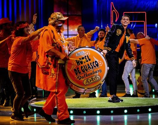 2022 10 29 21 51 51 BAARN Mart Hoogkamer sings the new football national anthem during the live show of I Want Your Song ANP REMKO DE WAAL netherlands out belgium out  Copyright: xx x456932677x originalFilename: 456932677.jpg
