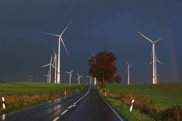 Uckermark GER, Deutschland, 202211102,Uckermark, Windenergie *** Uckermark GER, Germany, 202211102,Uckermark, wind energy