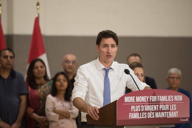 November 4, 2022, ON, CANADA: Prime Minster Justin Trudeau announces GST credits being offered to families on, Friday, November 4, 2022 at the Dennis Timbrell Community Centre in North York, Ont. CANADA  - ZUMAc35_ 20221104_zaf_c35_092 Copyright: xTijanaxMartinx