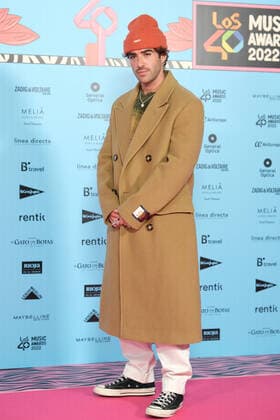 November 4, 2022, Madrid, Spain: Alvaro de Luna attends the red carpet for the LOS40 Music Awards 2022 at the WiZink Center in Madrid. Madrid Spain - ZUMAs197 20221104_zaa_s197_133 Copyright: xAtilanoxGarciax