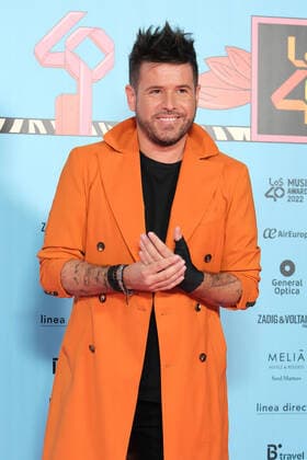 November 4, 2022, Madrid, Spain: Pablo Lopez attends the red carpet for the LOS40 Music Awards 2022 at the WiZink Center in Madrid. Madrid Spain - ZUMAs197 20221104_zaa_s197_134 Copyright: xAtilanoxGarciax