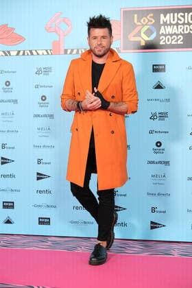 November 4, 2022, Madrid, Spain: Pablo Lopez attends the red carpet for the LOS40 Music Awards 2022 at the WiZink Center in Madrid. Madrid Spain - ZUMAs197 20221104_zaa_s197_135 Copyright: xAtilanoxGarciax