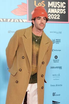 November 4, 2022, Madrid, Spain: Alvaro de Luna attends the red carpet for the LOS40 Music Awards 2022 at the WiZink Center in Madrid. Madrid Spain - ZUMAs197 20221104_zaa_s197_132 Copyright: xAtilanoxGarciax