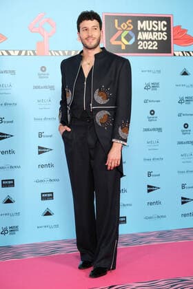 November 4, 2022, Madrid, Spain: Sebastian Yatra attends the red carpet for the LOS40 Music Awards 2022 at the WiZink Center in Madrid. Madrid Spain - ZUMAs197 20221104_zaa_s197_163 Copyright: xAtilanoxGarciax