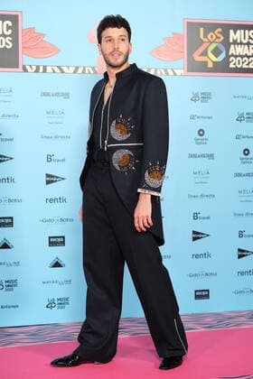 November 4, 2022, Madrid, Spain: Sebastian Yatra attends the red carpet for the LOS40 Music Awards 2022 at the WiZink Center in Madrid. Madrid Spain - ZUMAs197 20221104_zaa_s197_164 Copyright: xAtilanoxGarciax