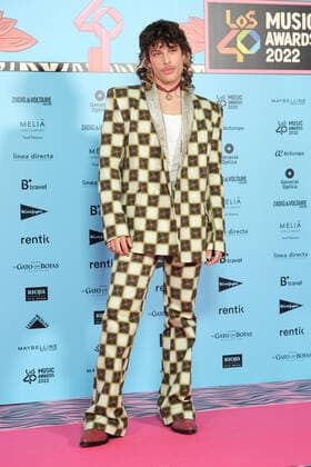 November 4, 2022, Madrid, Spain: Leo Rizzi attends the red carpet for the LOS40 Music Awards 2022 at the WiZink Center in Madrid. Madrid Spain - ZUMAs197 20221104_zaa_s197_191 Copyright: xAtilanoxGarciax