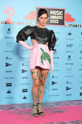 November 4, 2022, Madrid, Spain: Ana Perrote attends the red carpet for the LOS40 Music Awards 2022 at the WiZink Center in Madrid. Madrid Spain - ZUMAs197 20221104_zaa_s197_192 Copyright: xAtilanoxGarciax