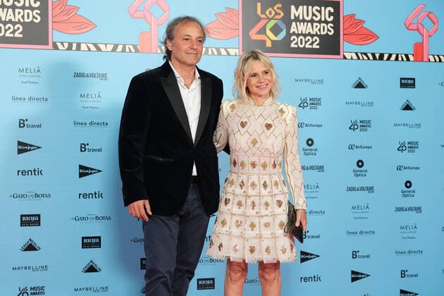 November 4, 2022, Madrid, Spain: Narcis Rebollo and Eugenia Martinez de Irujo attend the red carpet for the LOS40 Music Awards 2022 at the WiZink Center in Madrid. Madrid Spain - ZUMAs197 20221104_zaa_s197_232 Copyright: xAtilanoxGarciax