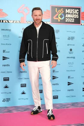 November 4, 2022, Madrid, Spain: David Guetta??? attends the red carpet for the LOS40 Music Awards 2022 at the WiZink Center in Madrid. Madrid Spain - ZUMAs197 20221104_zaa_s197_236 Copyright: xAtilanoxGarciax