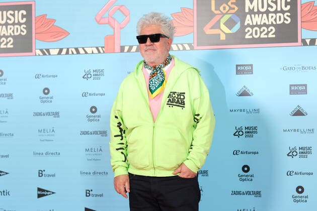 November 4, 2022, Madrid, Spain: Pedro Almodovar attends the red carpet for the LOS40 Music Awards 2022 at the WiZink Center in Madrid. Madrid Spain - ZUMAs197 20221104_zaa_s197_257 Copyright: xAtilanoxGarciax