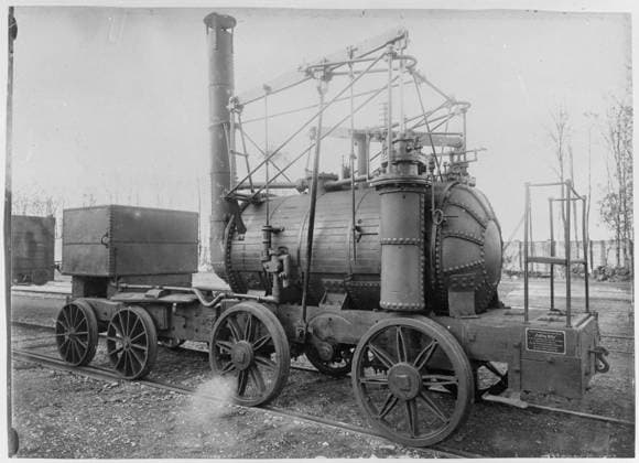 IMAGO History, Die Geburt des Eisenbahnverkehrs: 1802-1830 RECORD DATE NOT STATED Copy of Puffing Billy Copyright: xpiemagsx swrailpie25102022-6193 !ACHTUNG AUFNAHMEDATUM GESCHÄTZT!