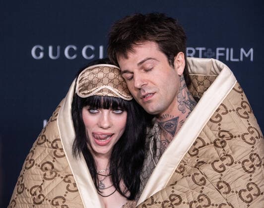Bilder des Jahres 2022, Entertainment 11 November Entertainment Themen der Woche KW44 Entertainment Bilder des Tages November 5, 2022, Los Angeles, California, USA: Billie Eilish and Jesse Rutherford arrive to the LACMA Art + Film Gala on Saturday November 5, 2022 held at the Los Angeles County Museum of Art in Los Angeles, California. PI Los Angeles USA - ZUMAp124 20221105_zaa_p124_066 Copyright: xJAVIERxROJASx