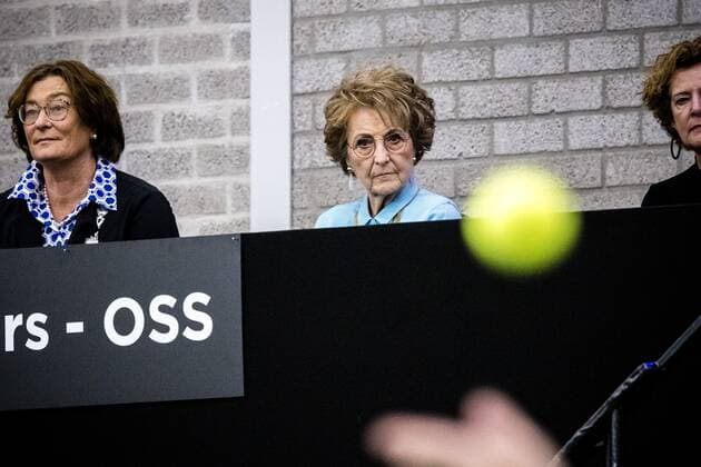 2022 11 06 13 48 37 OSS Princess Margriet during the final day of the 2022 ITF Wheelchair Tennis Masters, the wheelchair tennis world championship in sports center De Rusheuvel ANP ROYAL IMAGES ROB ENGELAAR netherlands out belgium out  Copyright: xx x457328951x originalFilename: 457328951.jpg
