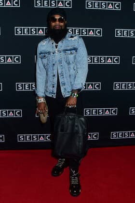 06 November 2022 - Nashville, Tennessee - Blanco Brown. 2022 SESAC Nashville Music Awards at Country Music Hall of Fame and Museum. Photo Credit: Dara-Michelle Farr AdMedia 285765 2022-11-06 TN Nashville  Copyright: xAdMediax STAR_285765_016