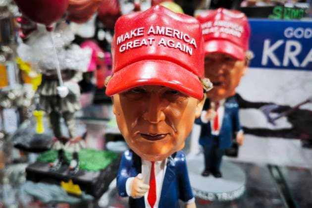 Daily Life In New York Donald Trump souvenir in a gift shop in New York, United States, on October 26, 2022. New York United States  Copyright: xBeataxZawrzelx originalFilename: zawrzel-dailylif221026_npCOG.jpg