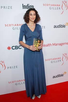 November 7, 2022, TORONTO, ON, CANADA: 2022 Giller Prize finalists Noor Naga attends the 2022 Scotiabank Giller Prize in Toronto, Monday, Nov. 7, 2022. TORONTO CANADA  - ZUMAc35_ 20221107_zaf_c35_131 Copyright: xColexBurstonx