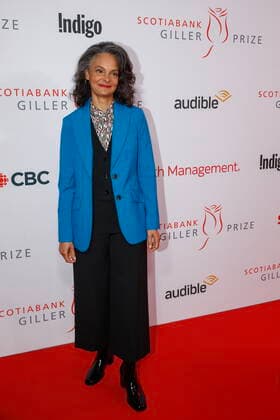 November 7, 2022, TORONTO, ON, CANADA: 2022 Giller Prize finalist Suzette Mayr attends the 2022 Scotiabank Giller Prize in Toronto, Monday, Nov. 7, 2022. TORONTO CANADA  - ZUMAc35_ 20221107_zaf_c35_134 Copyright: xColexBurstonx