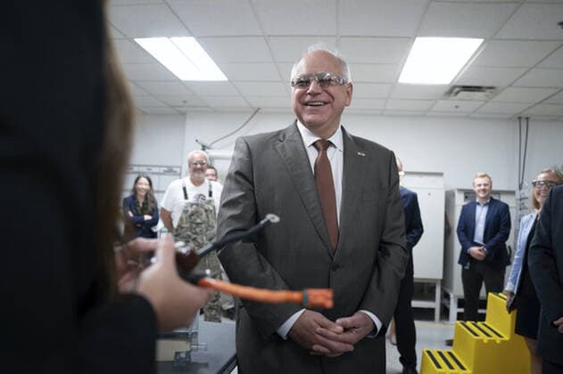 August 11, 2021: Minnesota Gov. Tim Walz prevailed in his bid for reelection on Nov. 8, 2022. - ZUMAm67_ 20210811_zaf_m67_095 Copyright: xGlenxStubbex