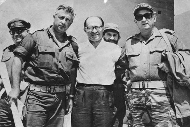 RECORD DATE NOT STATED Menachem Begin (1913-1992), 6th Prime Minister of Israel, during the Six Day War, 1967. Artist: Unknown Copyright:xFromxthexJewishxChroniclexArchive HeritagexImagesx IMAGO ,1198352 ! ACHTUNG: AUFNAHMEDATUM GESCHÄTZT!  Copyright:FromxthexJewishxChroniclexArchive HeritagexImagesx IMAGO